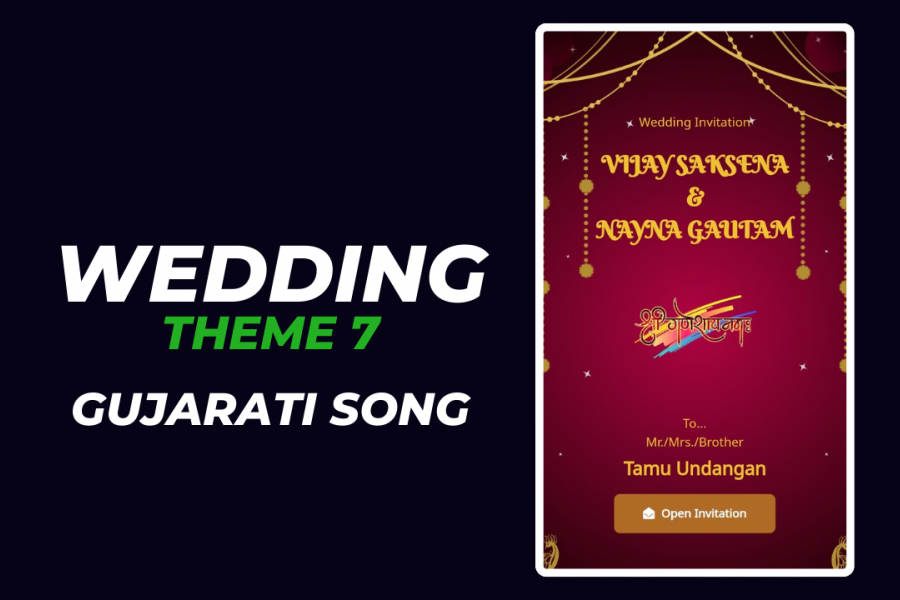 WEDDING THEME 7 (GUJARATI SONG)